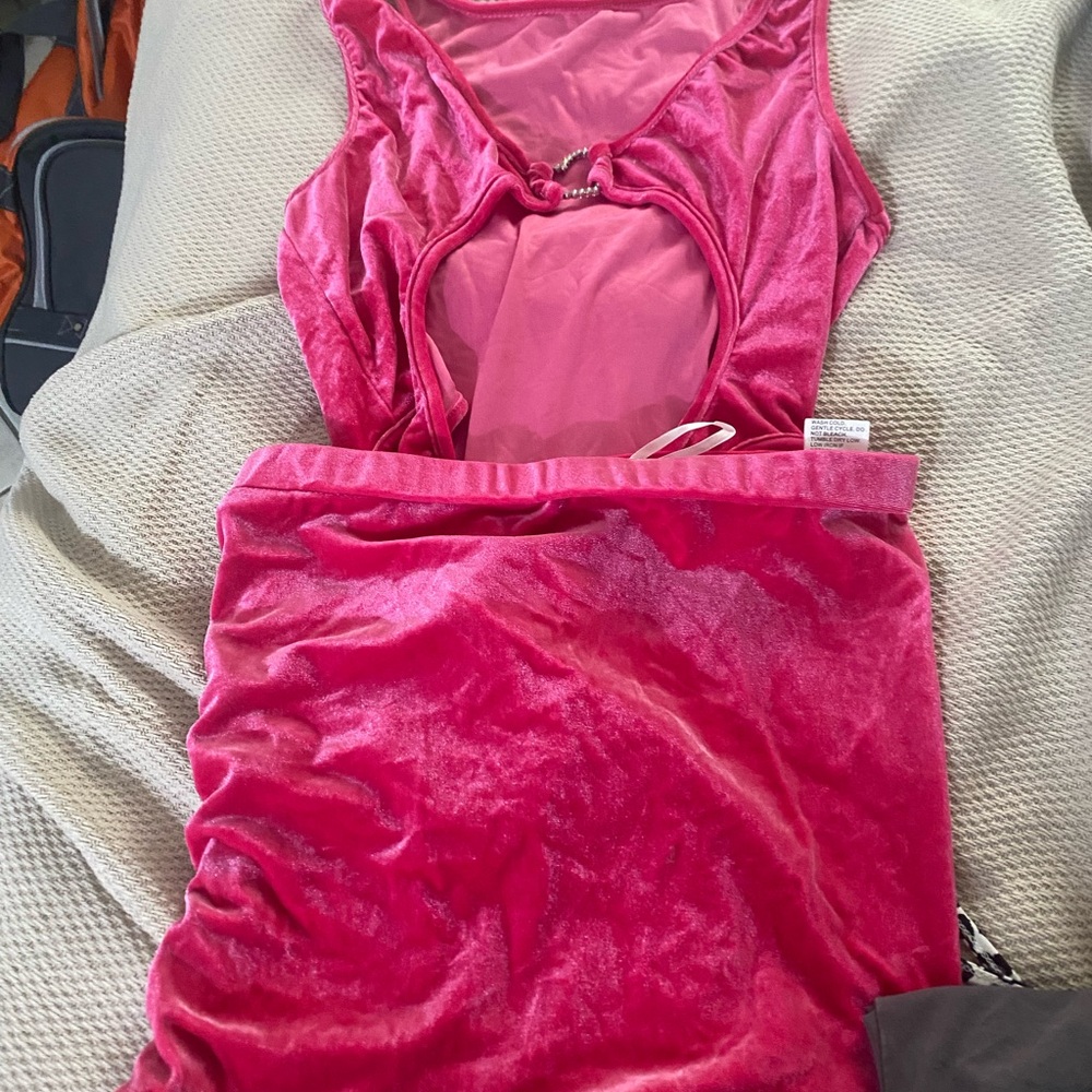 Velvet Pink two piece